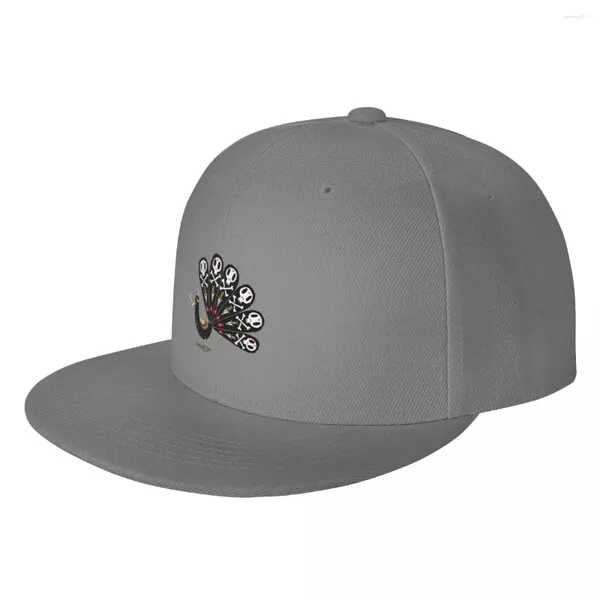 Gorras de bola Dark Peacock Hip Hop Hat Hombre Lujo para niñas Hombres