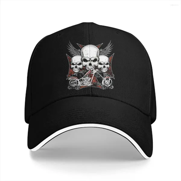 Ball Caps Darkness Scarlewitch Ghost broderie Baseball Paped Cap Mexican Skull Santa Muerte Sun Shade CHAPS POUR MENSELS FEMMES