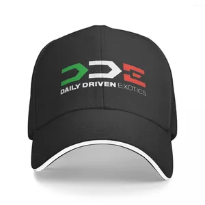 Casquettes de balle DDE Daily Driven Exotics Casquette de baseball Snapback Anniversaire Chapeau de Noël dans les chapeaux Homme Femme