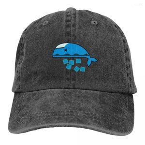 Ball Caps Dead Docker Denim Baseball Cap Devops unisex Casual hiphop hoeden grappige buitensport groothandel