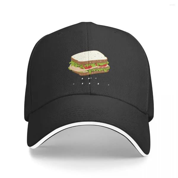 Capes à billes Sandwich délicieux.Baseball Cap Hood Snap Back Hat Cosplay papa HATS pour hommes femmes