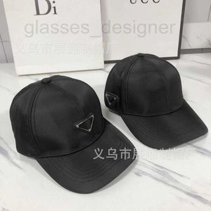 Ball Caps Designer 23 New P Family Inversed Triangle Logo Say Style Baseball Hat Hard Top Casual Fashion Duck Tongue Sunshade 3LD7