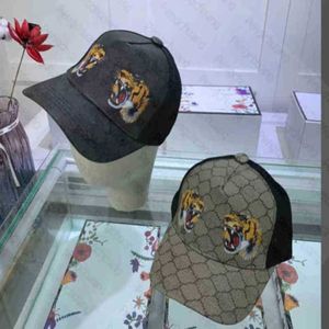 Ball Caps Designer Ball Cap chapeaux Men Femmes Baseball Caps Tiger broderie casquette Sun Hat avec lettre Black Fashion Brand Hats 280J