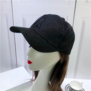 Ball Caps Designer Bucket Hat voor Man Vrouw Cap Ademende hoeden met letterteken Zwart Bruin Color250s
