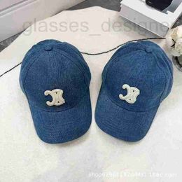 Ball Caps Designer CE Home Triumphal Arch Washed Cowboy Baseball Hat High Quality Pulvyle même F4UW