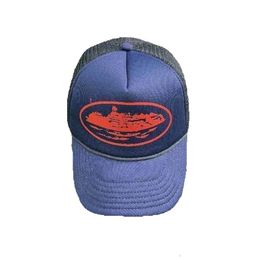 Casquettes de baseball Designer Corteizs Capscrtz Trucker Hat Marque de mode américaine Cruise Line Print Sunscreen Truck Men's Net Red Duck Tongue 55