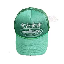 Casquettes de baseball Designer Corteizs Capscrtz Trucker Hat Marque de mode américaine Cruise Line Print Sunscreen Truck Men's Net Red Duck Tongue 75