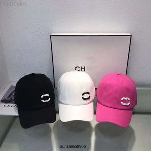 Ball Caps Designer Hat Channel Capsdouble C Baseball Hat Feme Feme Leisure Channel Tongue Hat Ins Show Face Small Travel Sunshade High Edition Hat