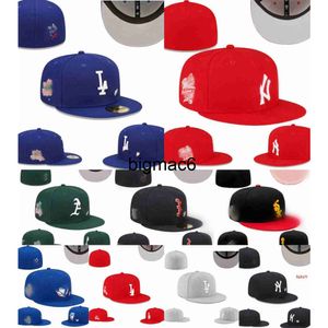 Ball Caps Designer Hat Mens Baseball gemonteerde hoeden klassieke zwarte kleur hiphop chicago sport volledig gesloten ontwerp caps honkbal capeau stitch hart hustle bloemen