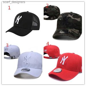 Bola de bolas Diseñador de sombrero para hombres Moda Fashion Womens Baseball Hats Hats equipados letra NY Summer Snapback Sunshade Sport Bordery Luxury Ajustable N4.01 Y240409