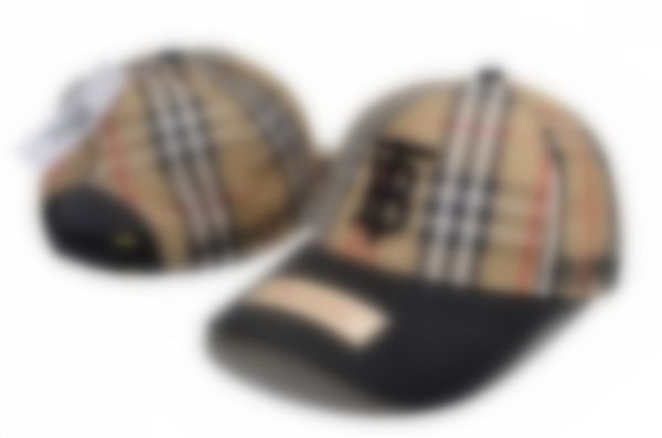 Ball Caps designer chapeaux Capes de baseball Spring and Automn Coton Cotton Sunshade Hat pour hommes femmes P-5