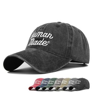 Bal Caps Designer Human Made Cap Vintage Baseball Cap Motorkap Zwart Groen Caps voor Mannen Dad Hoeden Gorras Hombre 230601