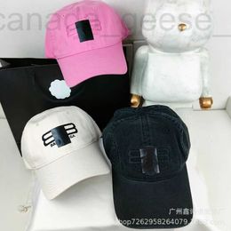 Casquettes de baseball Designer Luxe B Broderie Correct Lettre Baseball Chapeau Femme Printemps et Automne Polyvalent Courbé Eaves Marque De Mode Duck Tongue Show Face Little Too