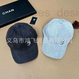 Ball Caps Designer Nouveau chapeau de baseball en denim lavé pour hommes et femmes, à la mode polyvalente, à la mode Duckbill 6W3L