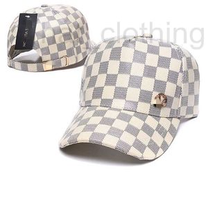 Ball Caps Designer Trendy heren- en damesbrief Leer Baseball Cap, Britse klassieke veelzijdige Duckbill Sun Shading Zonnebrandcrème Hat ODG3