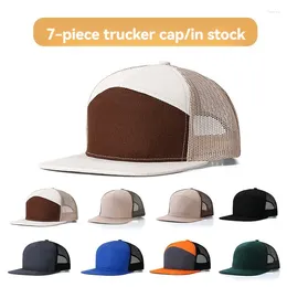 Ball Caps Designer Trucker Camilier Blank Baseball Hip Hop Réglable 7 panneaux Snapback Spring Summer Sun Visor