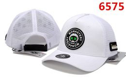 Ball Caps Designer Capes monastères blancs Fleur Summer Hip Hop Visor Mesh Male Femelle Cross Punk Baseball Chapeaux