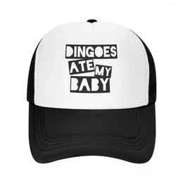 Ball Caps Dingoes a mangé mon bébé en direct sur le Bronze Baseball Cap Snap Back Hat Visor for Women Men's