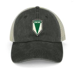 Ball Caps dkw Vintage Auto Logo Cowboy Hat Military Tactical Cap Sun Cosplay Hats Man Women's
