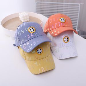 Ball Caps Doit 2023 Kind Baseball Cap Spring Hip Hop Summer Sun Kids Hoeden Smilelabel Boys Girls Snapback Hat Gorras