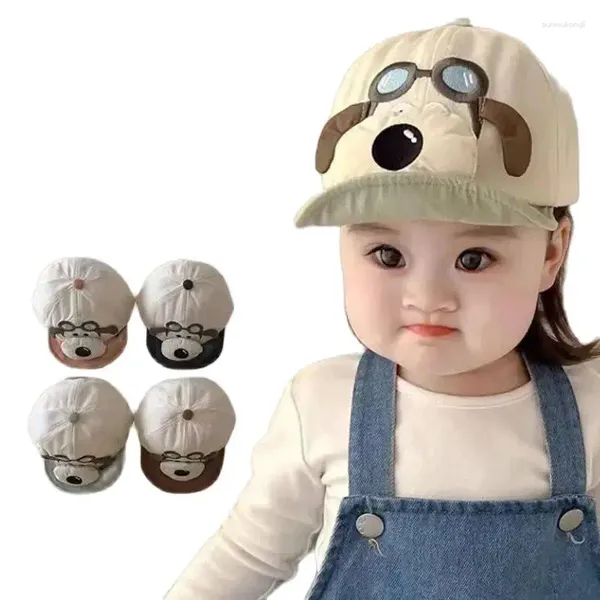 Casquettes de balle Doit été garçons filles casquette de baseball dessin animé chien mignon enfant chapeaux de soleil printemps enfants bébé seau à pointe