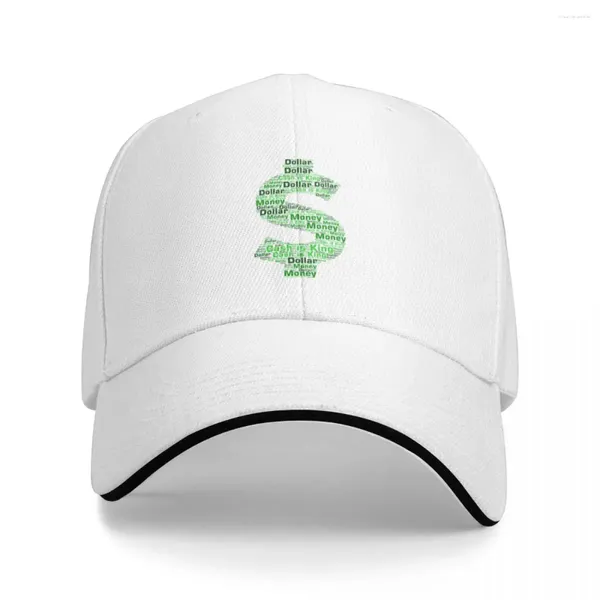 Gorras De Bola Dólar: Cash Is King Gorra De Béisbol Sombrero Para El Sol Para Niños Camionero Vintage Hombres Mujeres