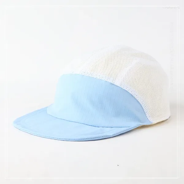 Luz portátil de doble cara luz de béisbol y empalmante de béisbol Summer al aire libre Sunning Sunning Secking Beatable Men's Sombrero para hombres