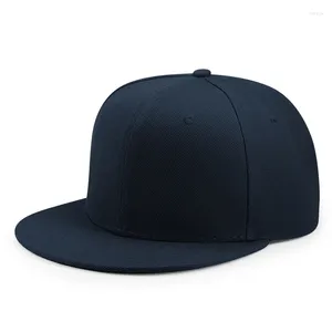 Ball Caps Drop Bill Snapback Cap Blank Verstelbaar Plat Effen Toon Honkbal