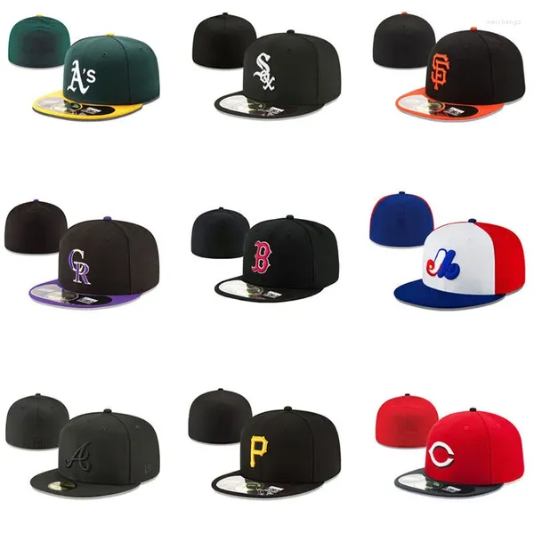 Casquettes de boule Drop réel Original ajusté plat Bill chapeaux True Fit Hip Hop camionneur chapeau papa Gorras Hombre