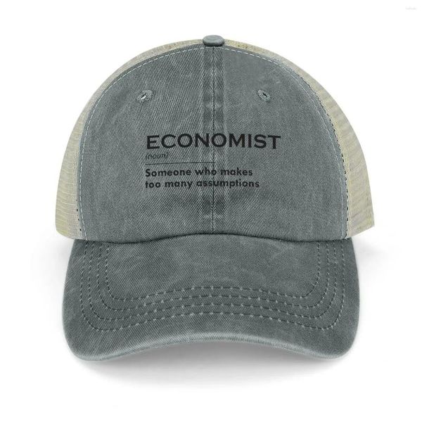 Ball Caps Économistes Hypothèses Définition Joke Cowboy Chapeaux Chapeaux