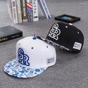 Gorras de bola bordado con letras hombres gorra de béisbol ajustable hip hop sombrero al aire libre mujeres casual pesca verano ala plana