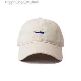 Ball Caps brodered shark baseball chapeau pour hommes animaux animaux rapides chapeau bassement hip hop chapeau décontracté Q240408