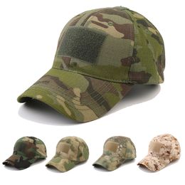 Ball Caps borduurwerk camouflage honkbal cap mannen outdoor jungle tactische airsoft camo militaire wandelrennende hoeden 220920