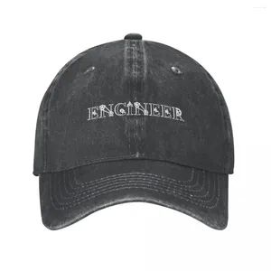 Ball Caps Ingénieur Titre écrit directement sur votre poitrine / ordinateur portable! - Cool Cowboy Hat Capust Cap Mens Women's