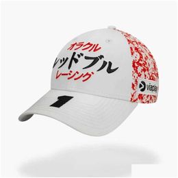 Caps à balle F1 BL CAP d'équipe 2024 Japon GP Ser Perez Hat de baseball Verstappen Forma 1 Moto Motorcycle Hats T240429 Drop Livraison OTDFS