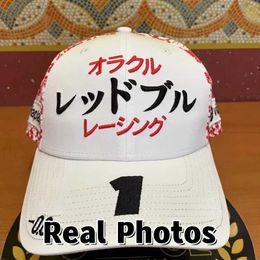 Tapas de pelota F1 Bull Team Cap 2024 Japón GP Sergio Pérez Cap Baseball Hat Verstappen Formula 1 Cap Ingoto Motorcycle Hats T240429