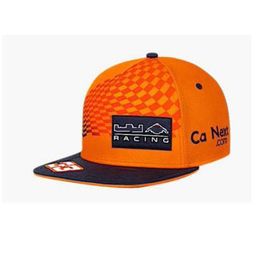 Gorras de bola F1 Fórmula Uno Sombrero de carreras Equipo bordado completo Visera Béisbol