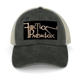 Ball Caps Faction Paradox Logo - BBV (Sci-Fi) Cowboyhoed Vintage Bobble Party Dames 2024 Heren