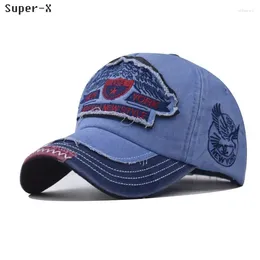 Gorra de pelota Capazón de béisbol angustiado para hombres sombreros camioneros algodón suave de algodón lavado