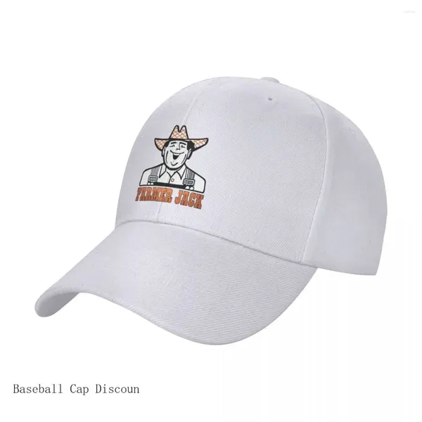 Gorras de bola Farmer Jack Cap Sombrero de béisbol Hombre para el sol Trucker Hombres Mujeres
