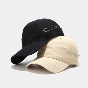 Ball Caps Fashion A réglable papa pour hommes Femmes Low Profile Plain Baseball CAP