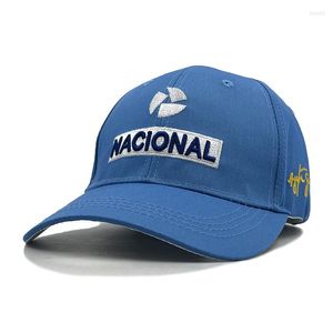 Ball Caps mode Ayrton Senna Baseball Cap Men A réglable Coton Dada Summer Sunshade CHAPEL