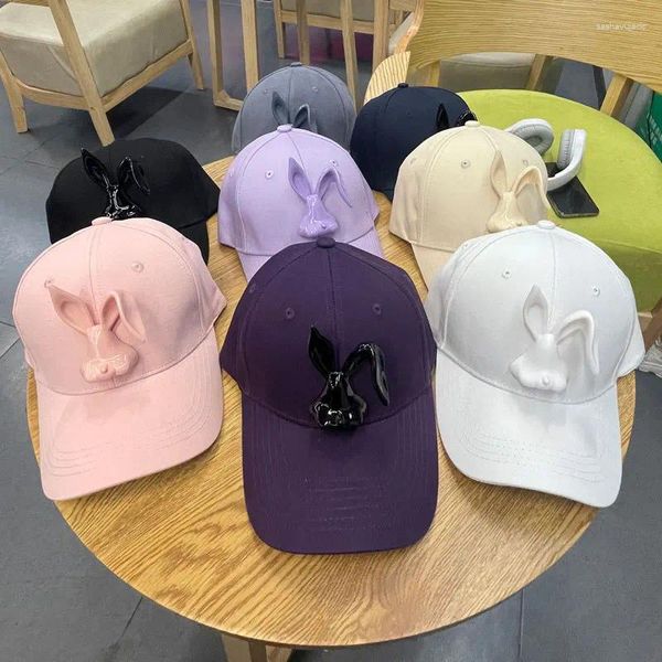 Gorras de bola Gorra de moda Algodón Soft Top Béisbol Wide Brim Show Face Pequeños hombres y mujeres Sombrilla Protector solar Marea