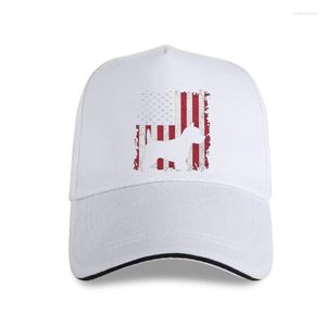 Ball Caps Mode Cap Hoed Mannen Westie West Highland White Terrier Hond USA Vlag Honkbal Patriottische 4 juli Katoenen Kleding Grappig