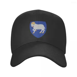 Ball Caps Fashion Coffre-Tops Faroe Islands Baseball Cap Unisexe Adulte Flate Flate Ajustement Ajustement Papa Hommes Femmes Protection solaire