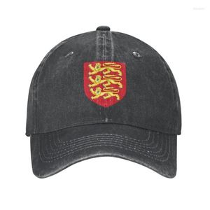 Casquettes de Baseball Mode Coton Royal Arms Of England Casquette de Baseball Pour Femmes Hommes Réglable Papa Chapeau Sports