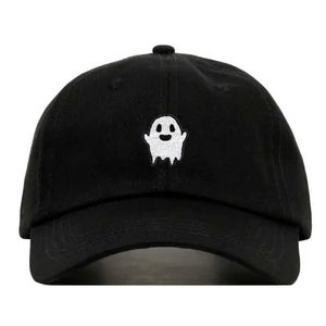 Ball Caps Fashion Cotton Wild Baseball Hat Ghost Broidered Golf Hip Hop Snap Outdoor Mens and Womens Sun Q240403