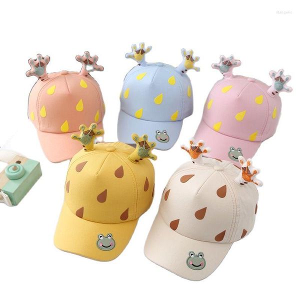 Casquettes de baseball mode goutte couronne Style bébé chapeau de soleil été enfants Baseball mignon oreille garçons filles en plein air enfants visière