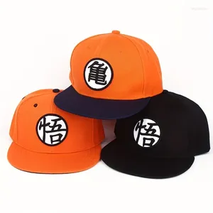 Ball Caps Mode Hip Hop Baseball Cap Katoen WU Borduren Platte rand Zomer Lente Zonbescherming Hoed Snapback Hoeden Gorras