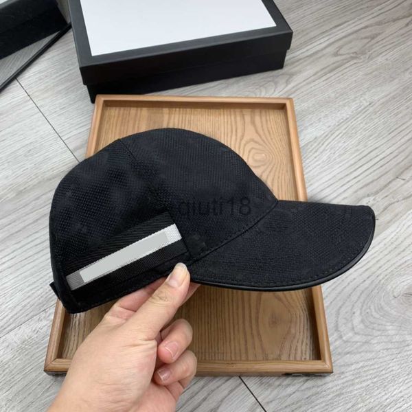 Casquettes de baseball Mode luxe hommes casquettes de baseball chapeau de créateur réversible toile sport casquette de baseball chapeaux de seau hard top bord incurvé ajusté hommes lettre rayure casquets beanie b